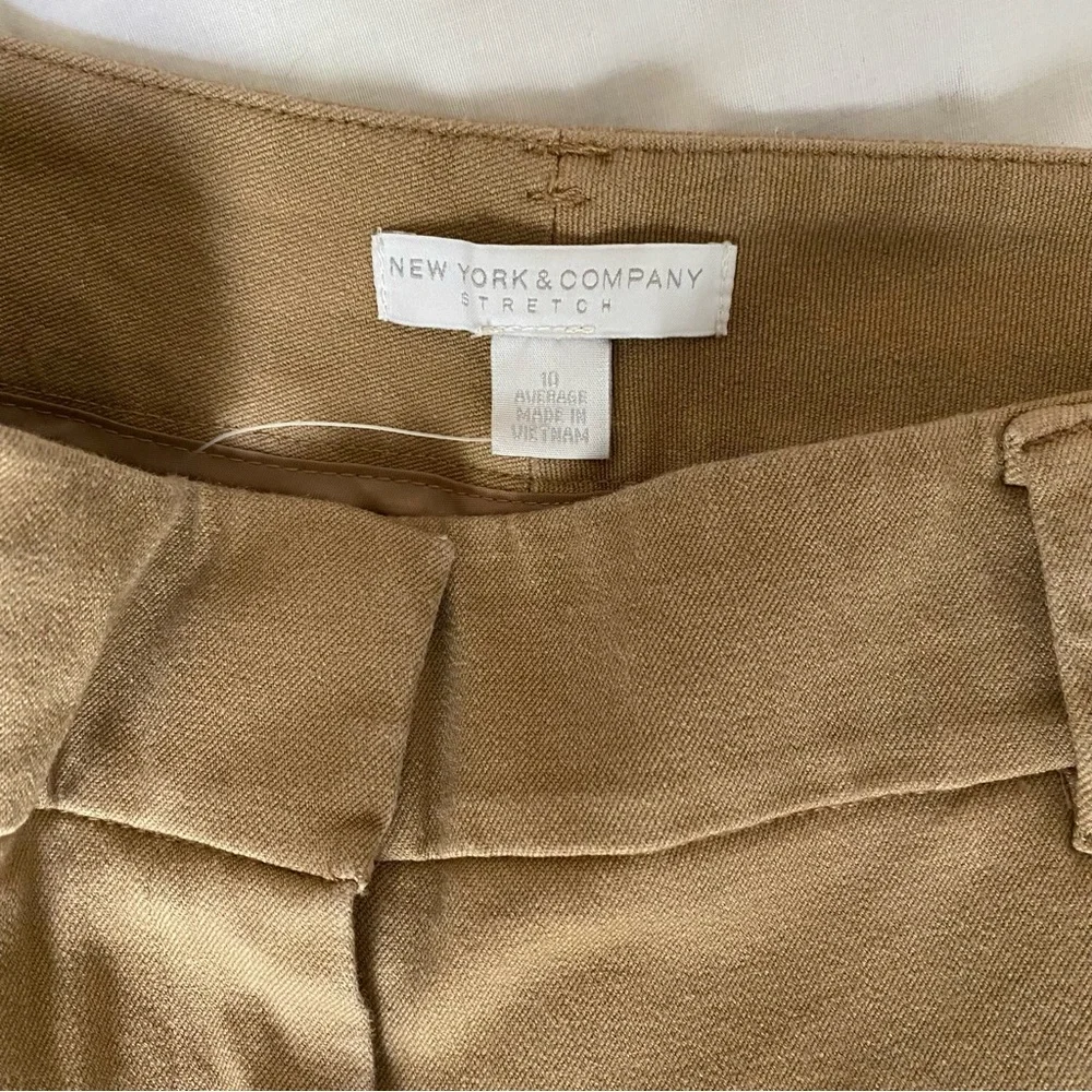 New York & Company Khaki Skinny Ankle Pants - Picture 9 of 11
